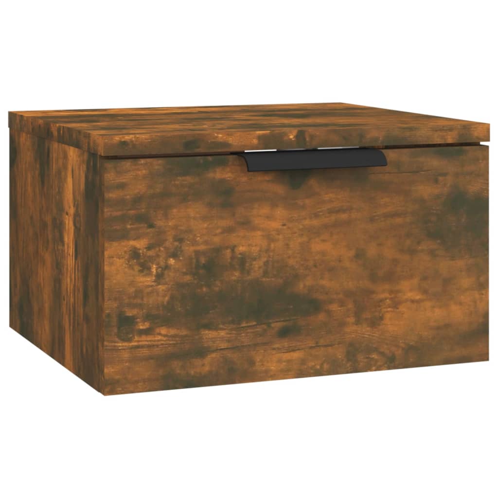Tables de chevet murales 2 pcs Chêne fumé 34x30x20 cm - XIOS