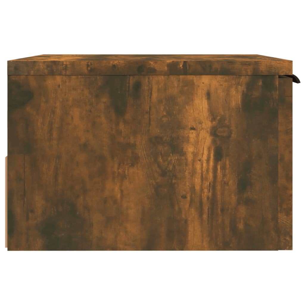 Tables de chevet murales 2 pcs Chêne fumé 34x30x20 cm - XIOS