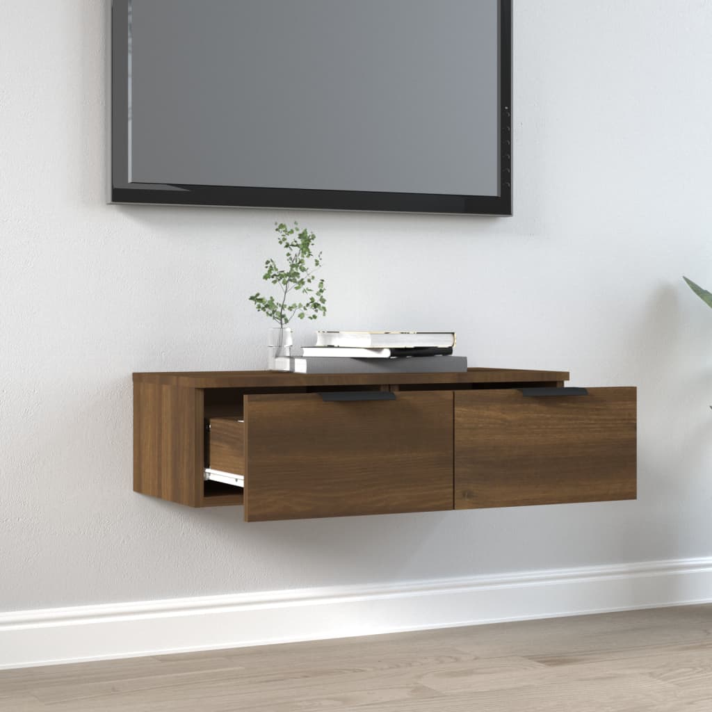 Armoire murale Chêne marron 68x30x20 cm Bois d'ingénierie - XIOS