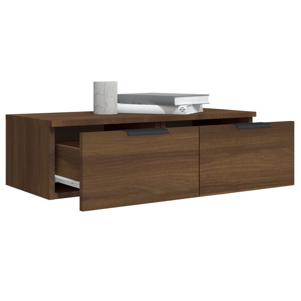 Armoire murale Chêne marron 68x30x20 cm Bois d'ingénierie - XIOS