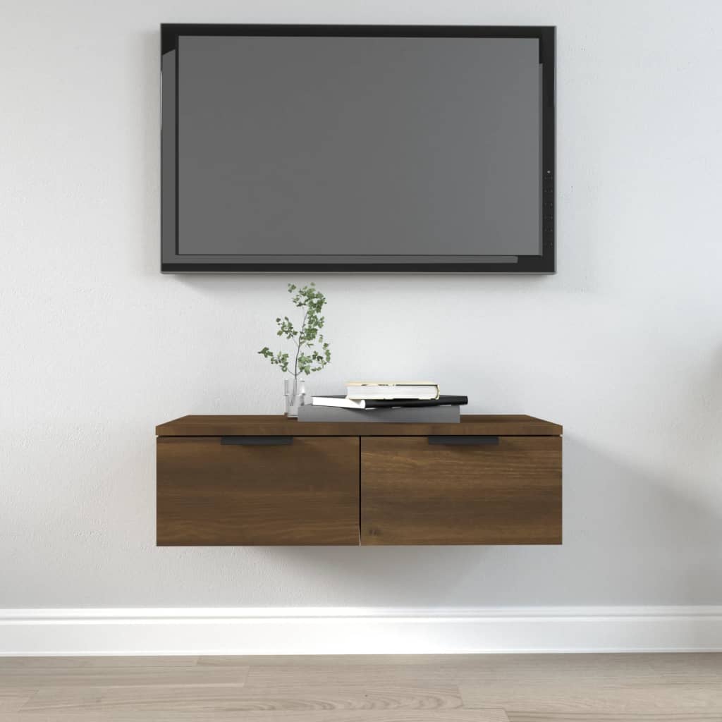 Armoire murale Chêne marron 68x30x20 cm Bois d'ingénierie - XIOS