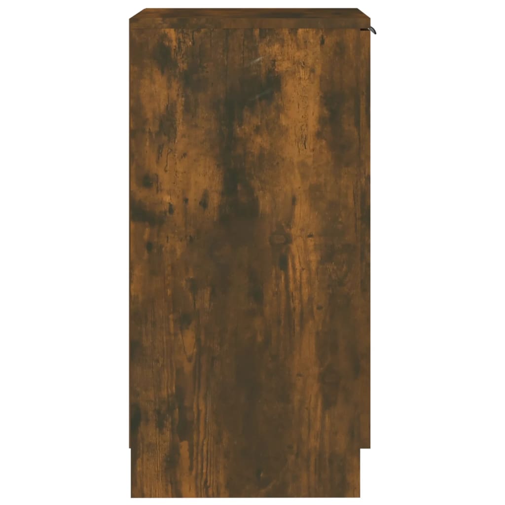 Armoire à chaussures Chêne fumé 30x35x70 cm Bois d'ingénierie - XIOS