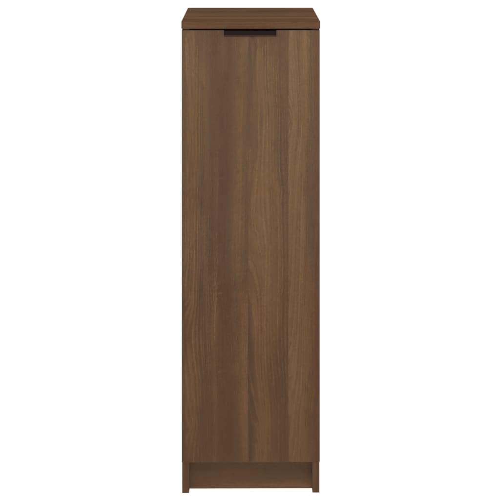 Meuble à chaussures Chêne marron 30x35x100 cm Bois d'ingénierie Armoires & meubles de rangement vidaXL