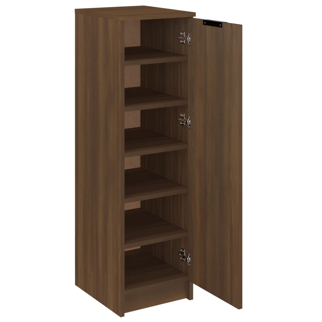 Meuble à chaussures Chêne marron 30x35x100 cm Bois d'ingénierie Armoires & meubles de rangement vidaXL