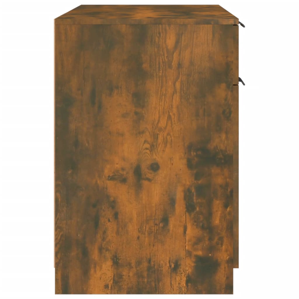 Bureau Chêne fumé 100x50x75 cm Bois d'ingénierie - XIOS
