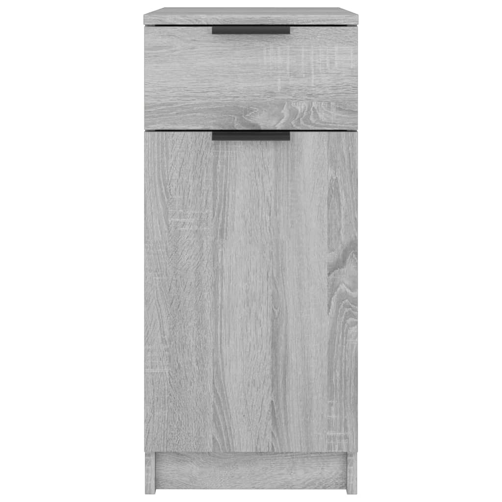 Armoire de bureau Sonoma gris 33,5x50x75 cm Bois d'ingénierie