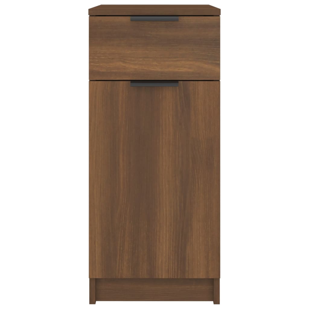 Armoire de bureau Chêne Marron 33,5x50x75 cm Bois d'ingénierie