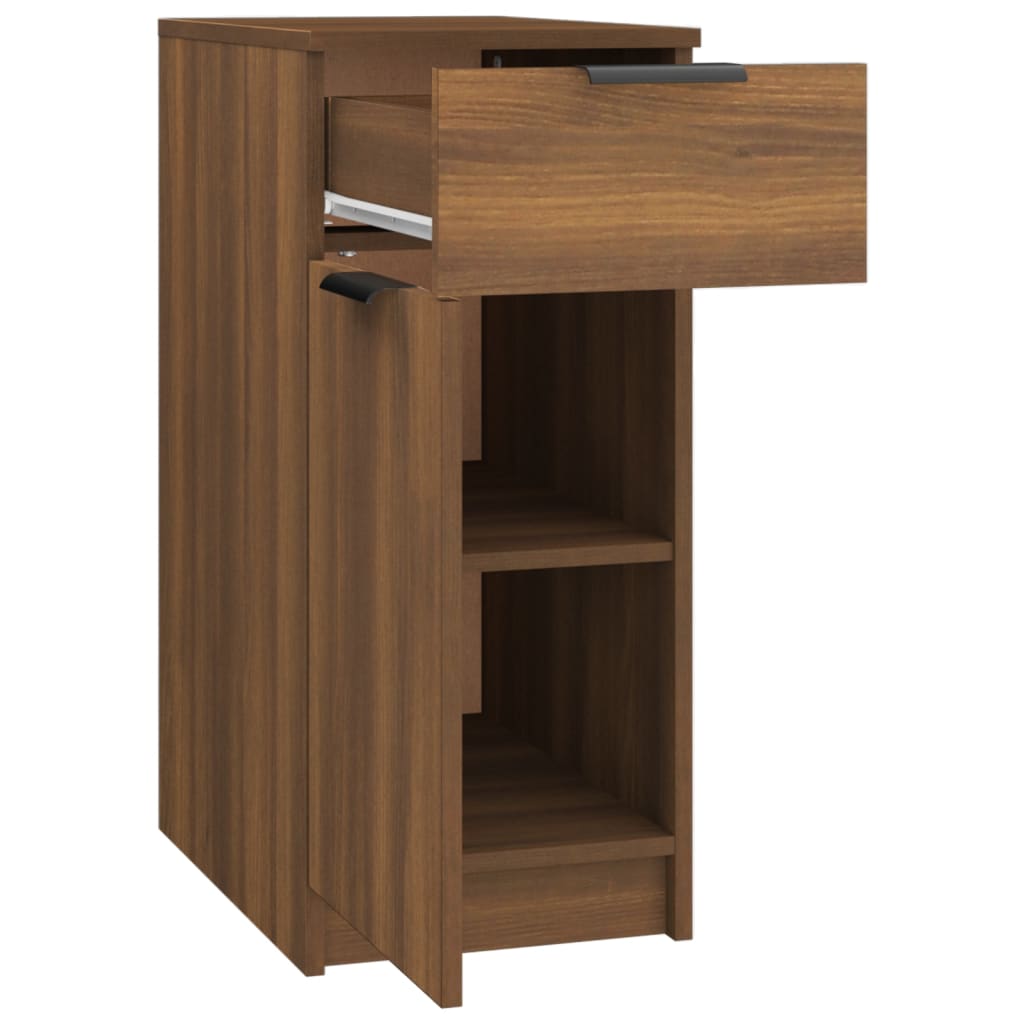 Armoire de bureau Chêne Marron 33,5x50x75 cm Bois d'ingénierie