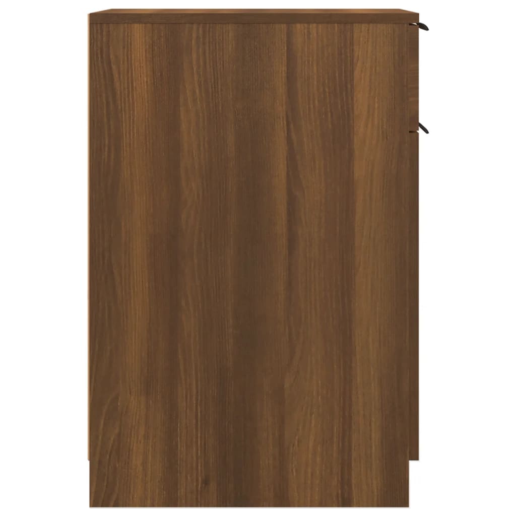 Armoire de bureau Chêne Marron 33,5x50x75 cm Bois d'ingénierie