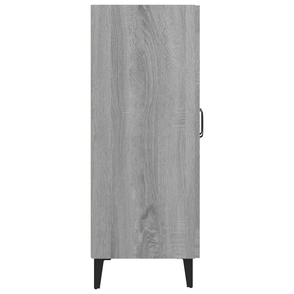 Buffet sonoma gris 69,5x34x90 cm bois d'ingénierie - XIOS