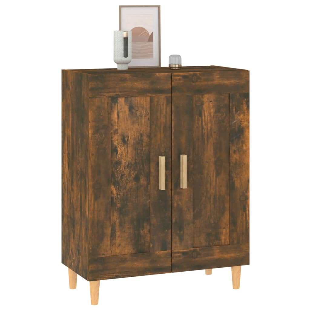 Buffet Chêne fumé 69,5x34x90 cm Bois d'ingénierie - XIOS