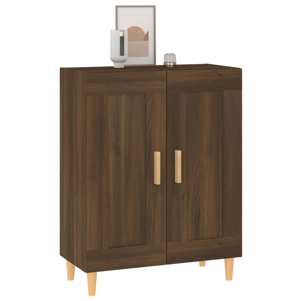 Buffet Chêne marron 69,5x34x90 cm Bois d'ingénierie - XIOS