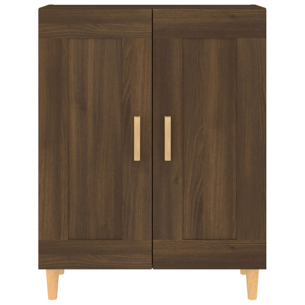 Buffet Chêne marron 69,5x34x90 cm Bois d'ingénierie - XIOS