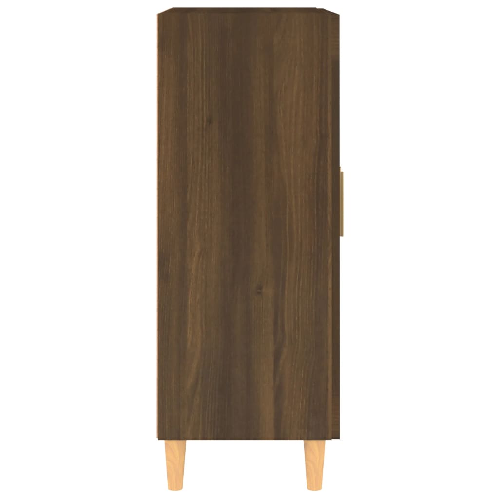 Buffet Chêne marron 69,5x34x90 cm Bois d'ingénierie - XIOS