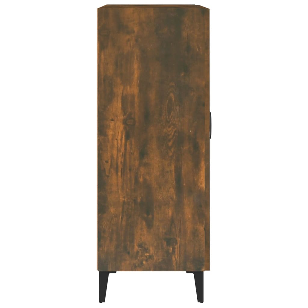 Buffet chêne fumé 69,5x34x90 cm bois d'ingénierie - XIOS
