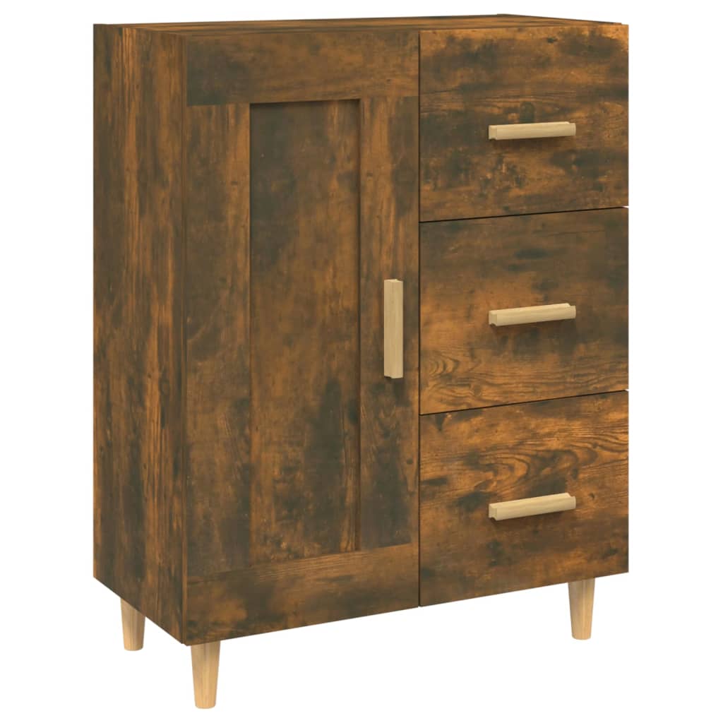 Buffet Chêne fumé 69,5x34x90 cm Bois d'ingénierie - XIOS