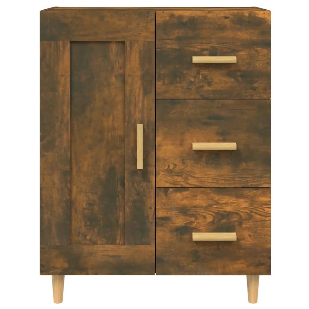 Buffet Chêne fumé 69,5x34x90 cm Bois d'ingénierie - XIOS