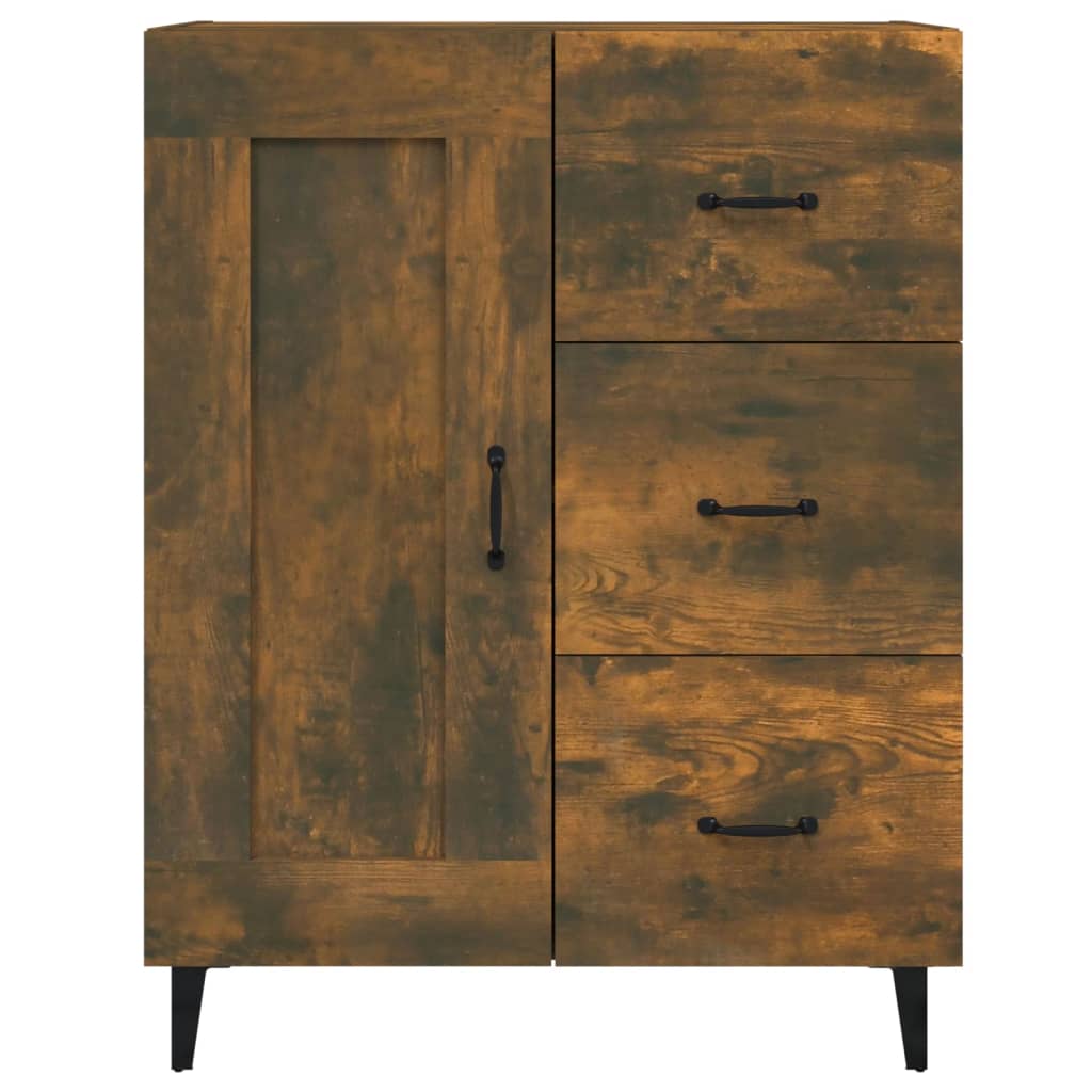 Buffet Chêne fumé 69,5x34x90 cm Bois d'ingénierie - XIOS