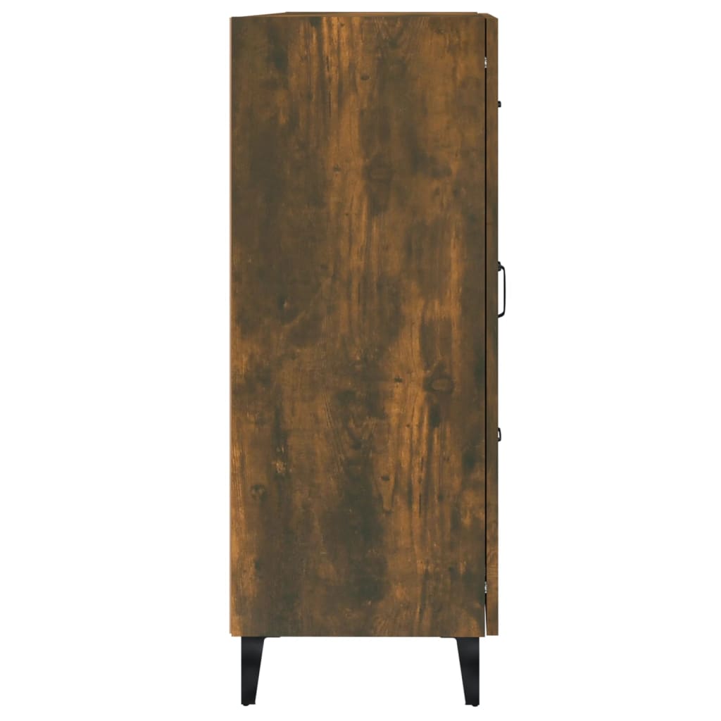 Buffet Chêne fumé 69,5x34x90 cm Bois d'ingénierie - XIOS