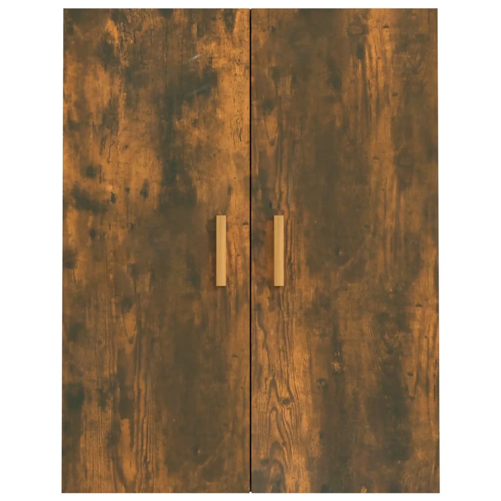 Armoire murale suspendue Chêne fumé 69,5x34x90 cm - XIOS