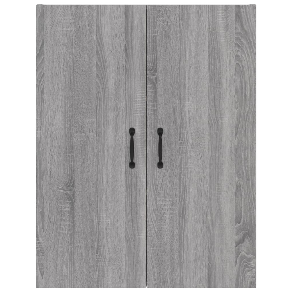 Armoire suspendue Sonoma gris 69,5x34x90 cm Bois d'ingénierie