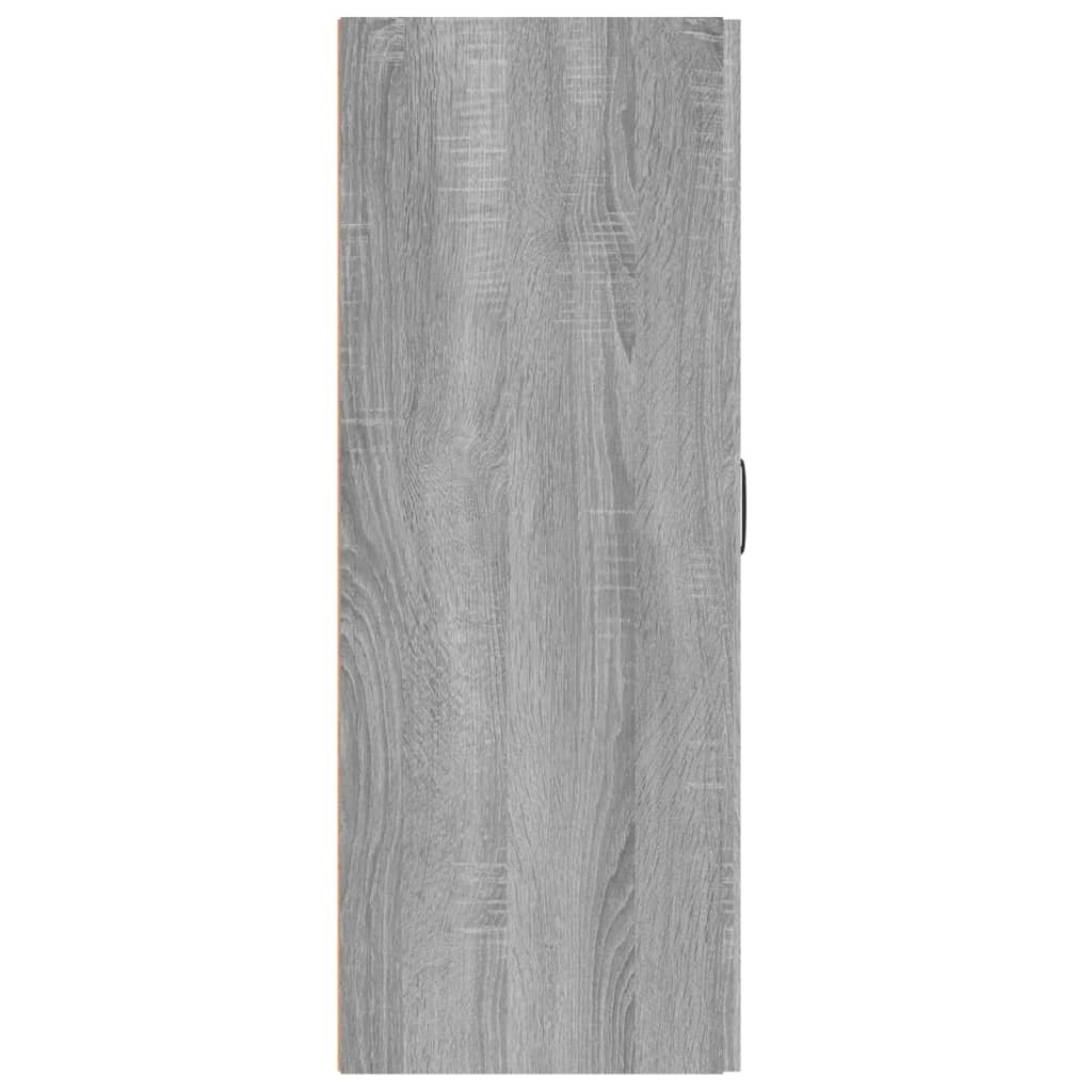 Armoire suspendue Sonoma gris 69,5x34x90 cm Bois d'ingénierie