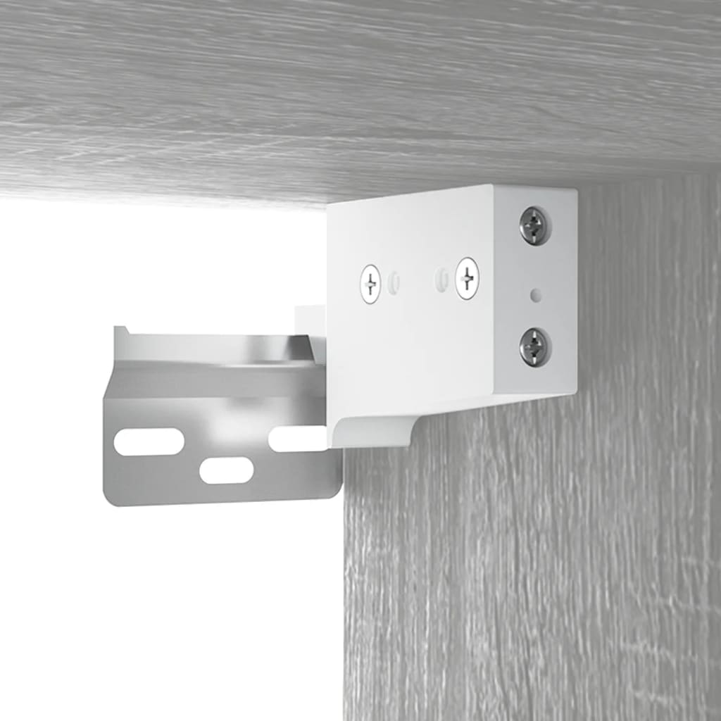 Armoire suspendue Sonoma gris 69,5x34x90 cm Bois d'ingénierie