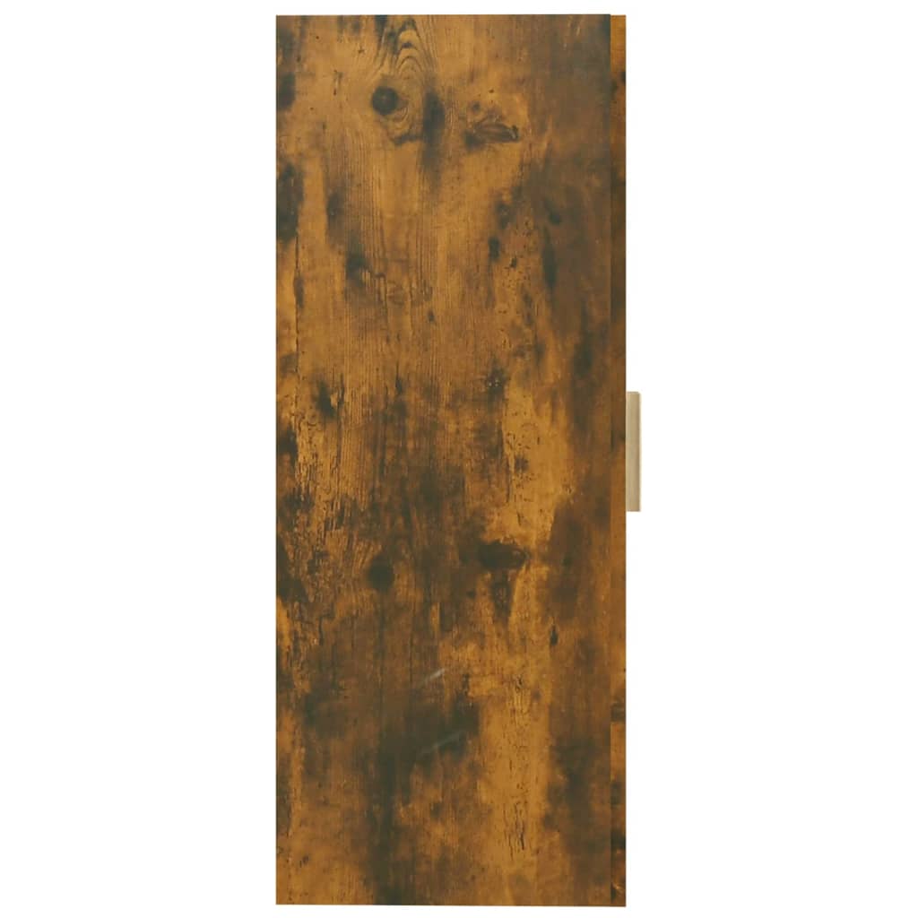 Armoire murale suspendue Chêne fumé 69,5x34x90 cm - XIOS