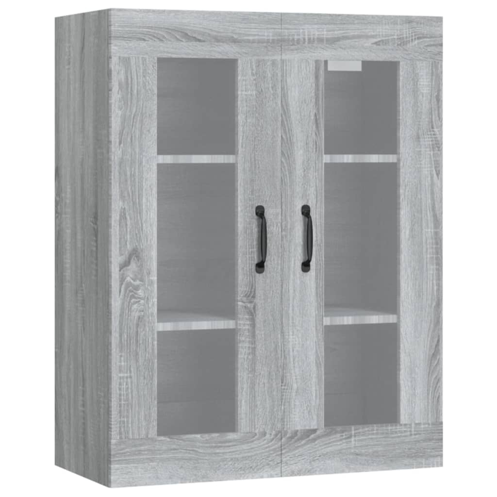 Armoire murale suspendue Sonoma gris 69,5x34x90 cm - XIOS