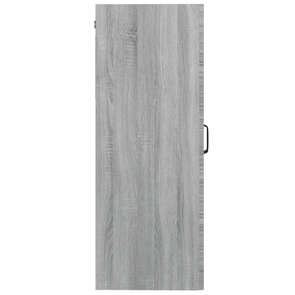 Armoire murale suspendue Sonoma gris 69,5x34x90 cm - XIOS