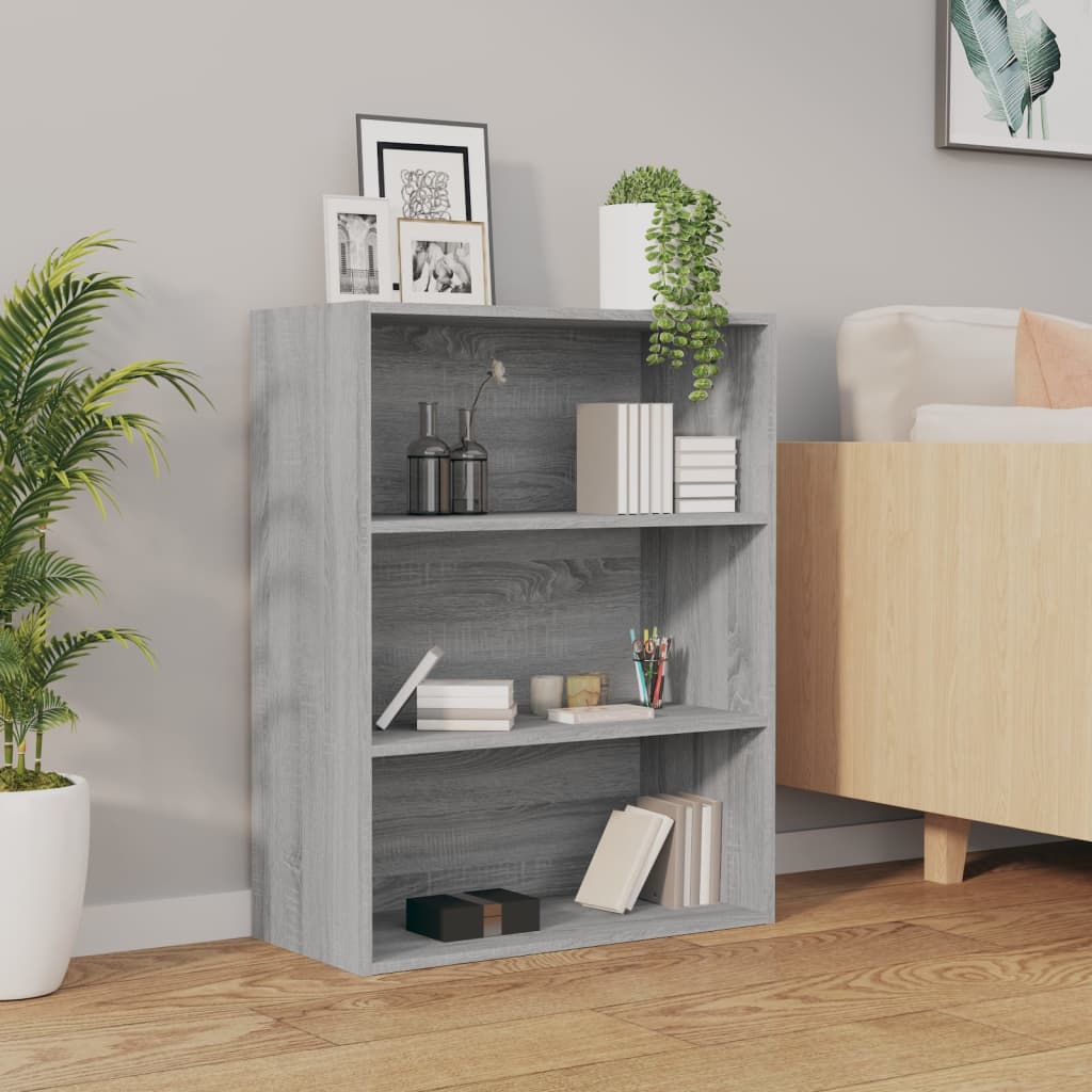 Armoire murale suspendue Sonoma gris 69,5x32,5x90 cm - XIOS