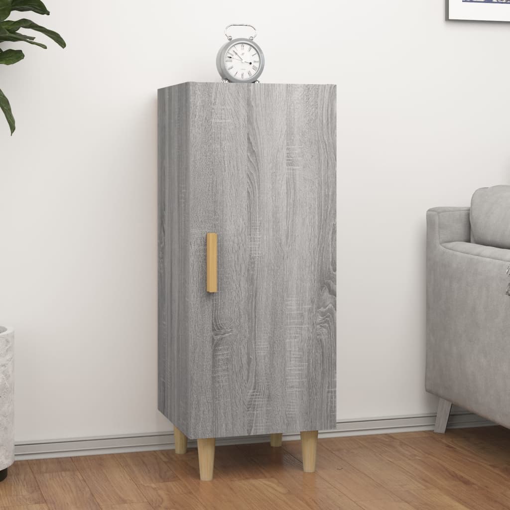 Buffet Sonoma gris 34,5x34x90 cm Bois d'ingénierie - XIOS