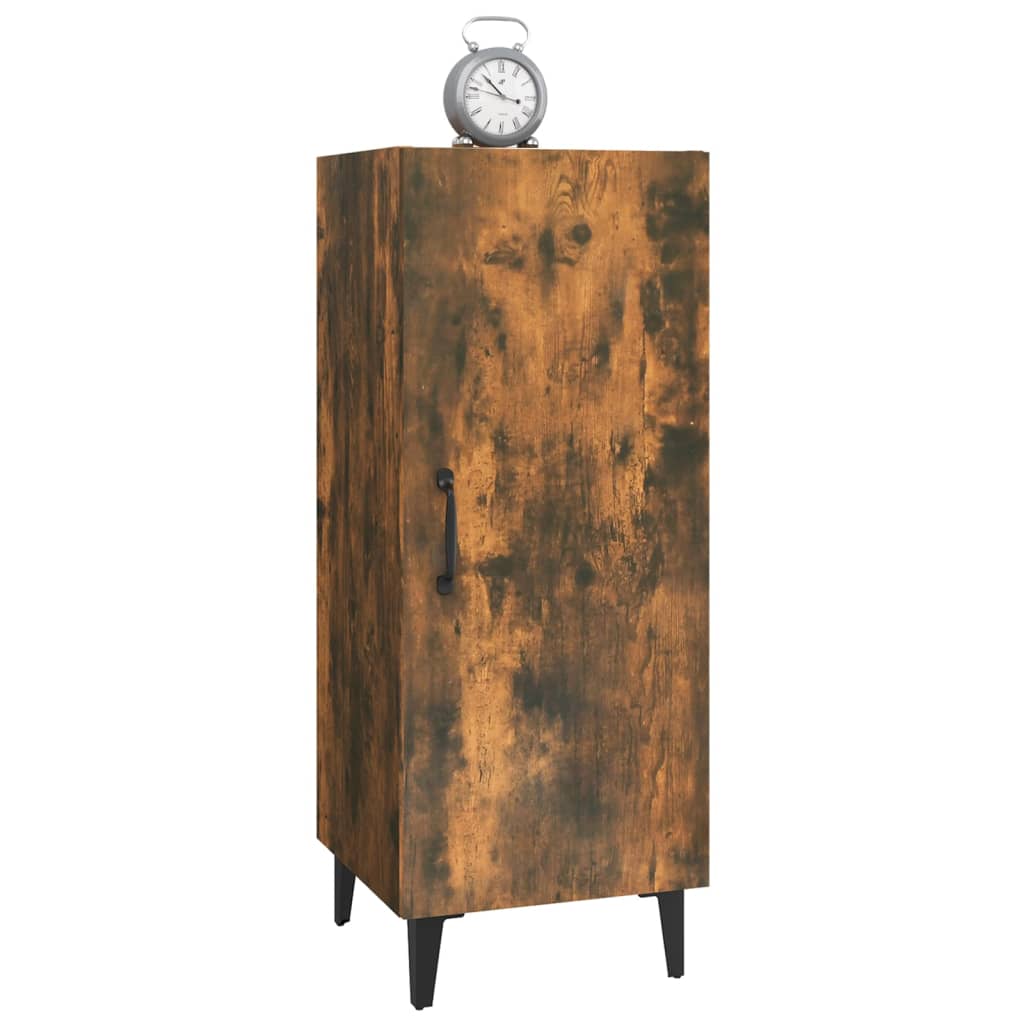 Buffet Chêne fumé 34,5x34x90 cm Bois d'ingénierie - XIOS