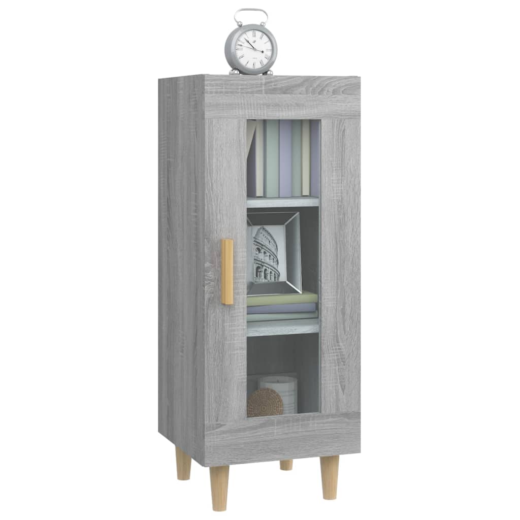Buffet Sonoma gris 34,5x34x90 cm Bois d'ingénierie - XIOS