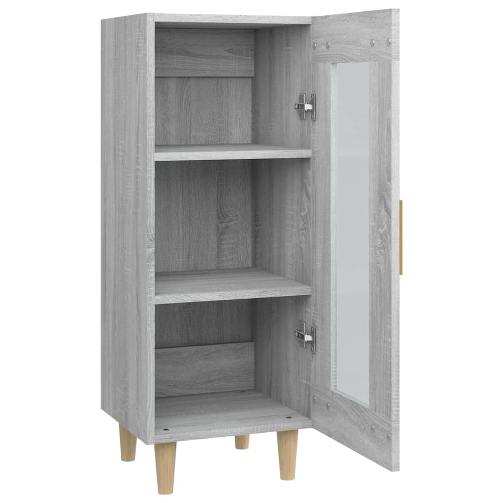 Buffet Sonoma gris 34,5x34x90 cm Bois d'ingénierie - XIOS