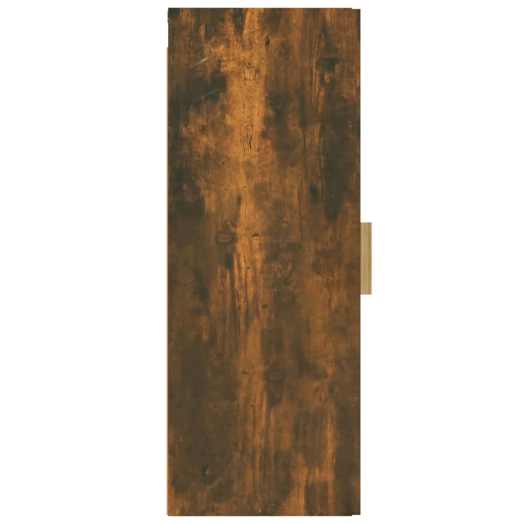 Armoire murale Chêne fumé 34,5x34x90 cm Bois d'ingénierie - XIOS