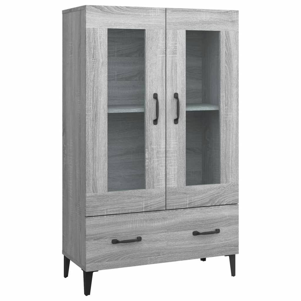 Buffet Sonoma gris 70x31x115 cm Bois d'ingénierie - XIOS