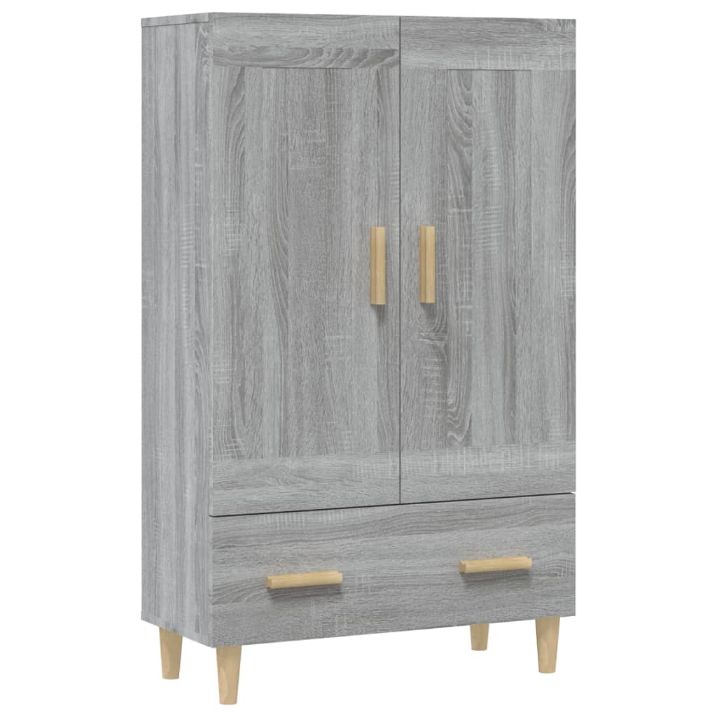 Buffet Sonoma gris 70x31x115 cm Bois d'ingénierie - XIOS