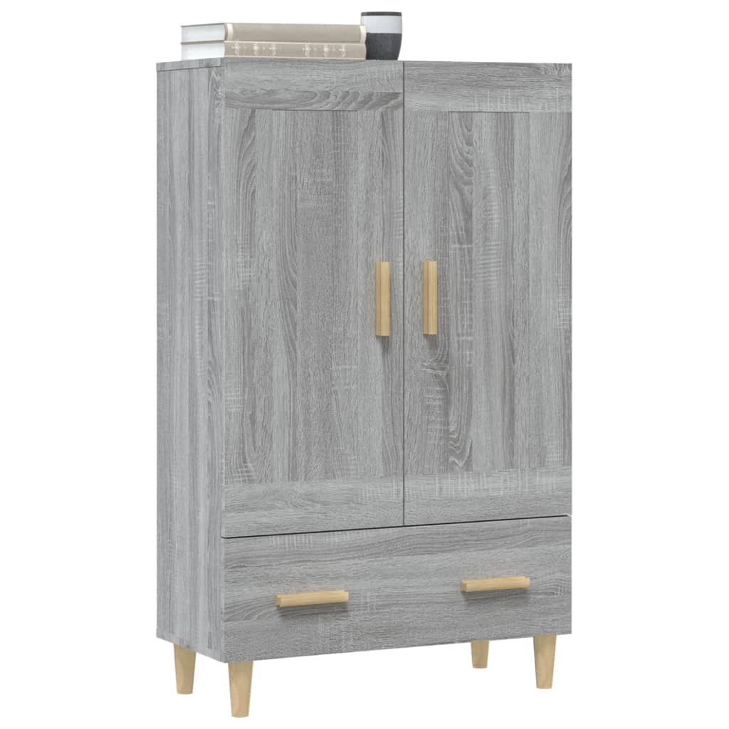 Buffet Sonoma gris 70x31x115 cm Bois d'ingénierie - XIOS