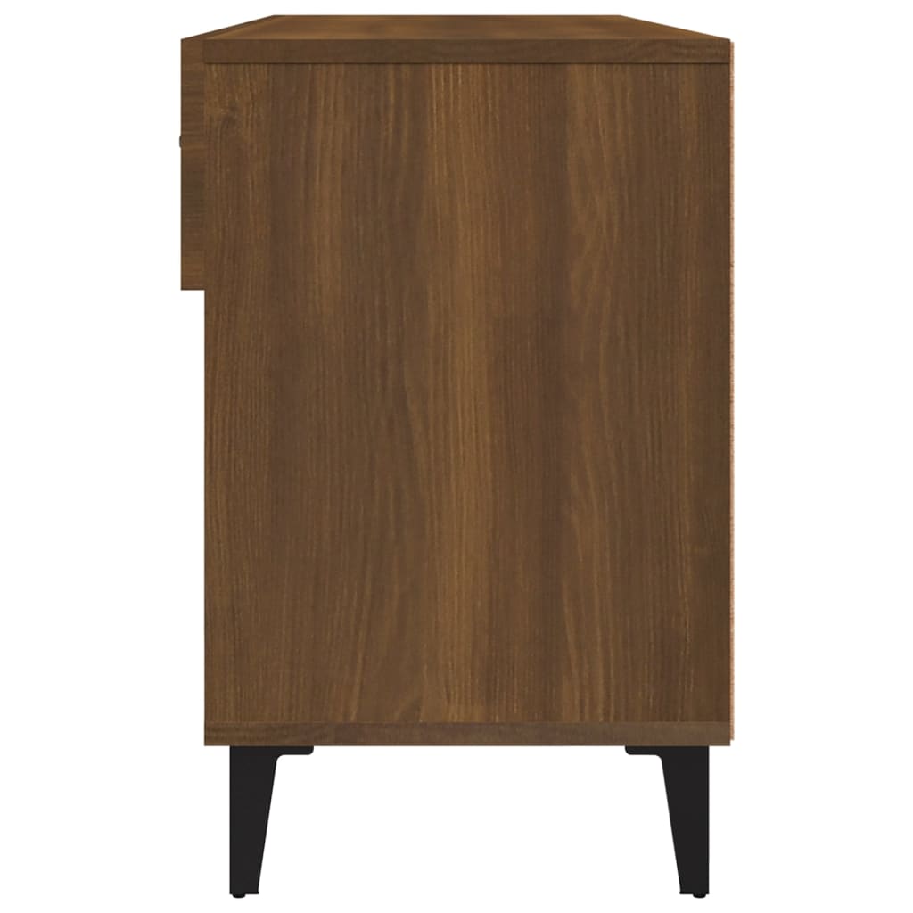 Meuble à chaussures Chêne marron 102x35x55 cm Bois d'ingénierie - XIOS
