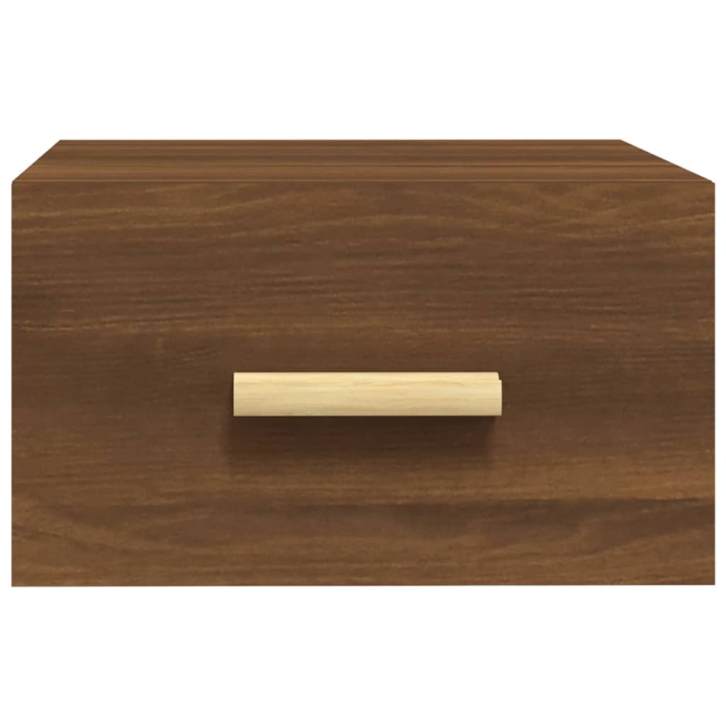 Tables de chevet murales 2 pcs chêne marron 35x35x20 cm - XIOS