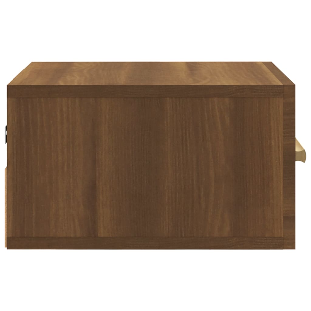 Tables de chevet murales 2 pcs chêne marron 35x35x20 cm - XIOS
