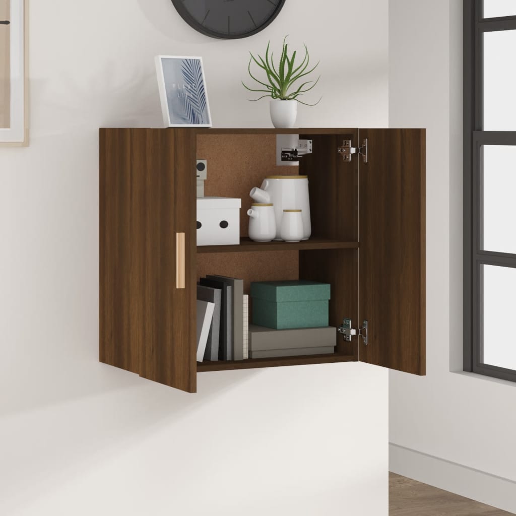 Armoire murale Chêne marron 60x30x60 cm Bois d'ingénierie