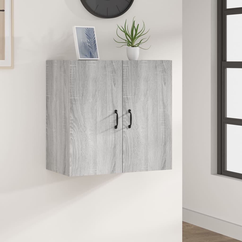 Armoire murale Sonoma gris 60x31x60 cm Bois d'ingénierie