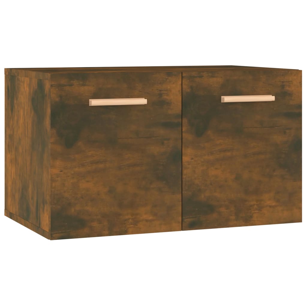 Armoire murale Chêne fumé 60x36,5x35 cm Bois d'ingénierie - XIOS
