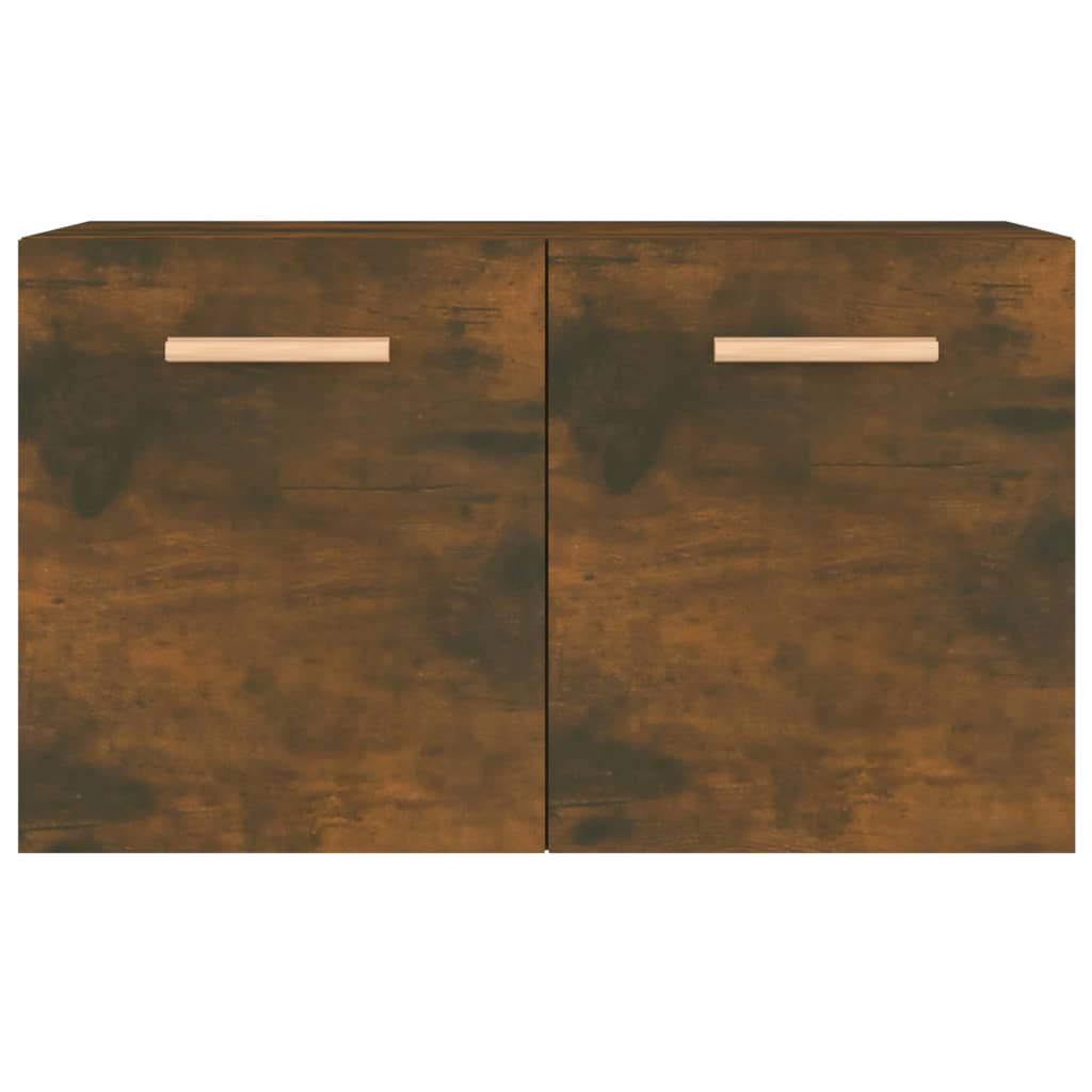 Armoire murale Chêne fumé 60x36,5x35 cm Bois d'ingénierie - XIOS