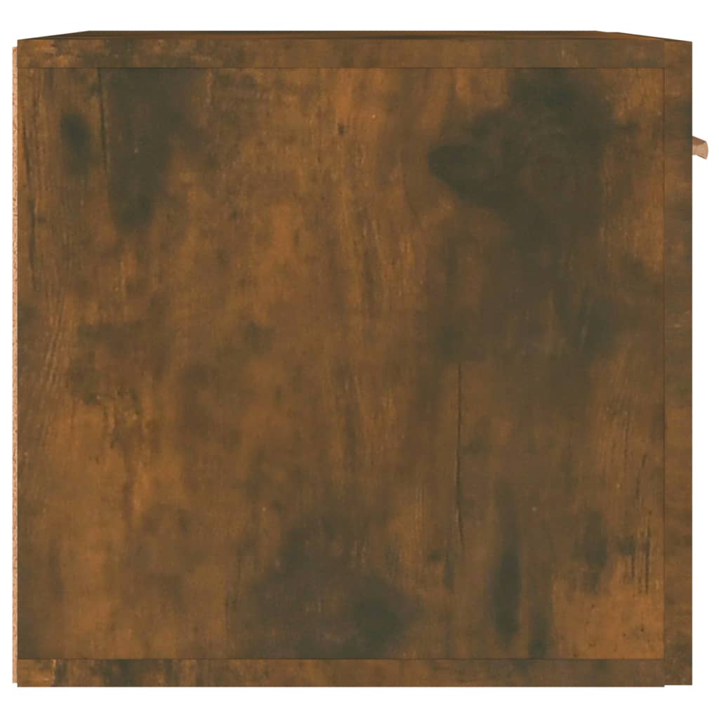 Armoire murale Chêne fumé 60x36,5x35 cm Bois d'ingénierie - XIOS