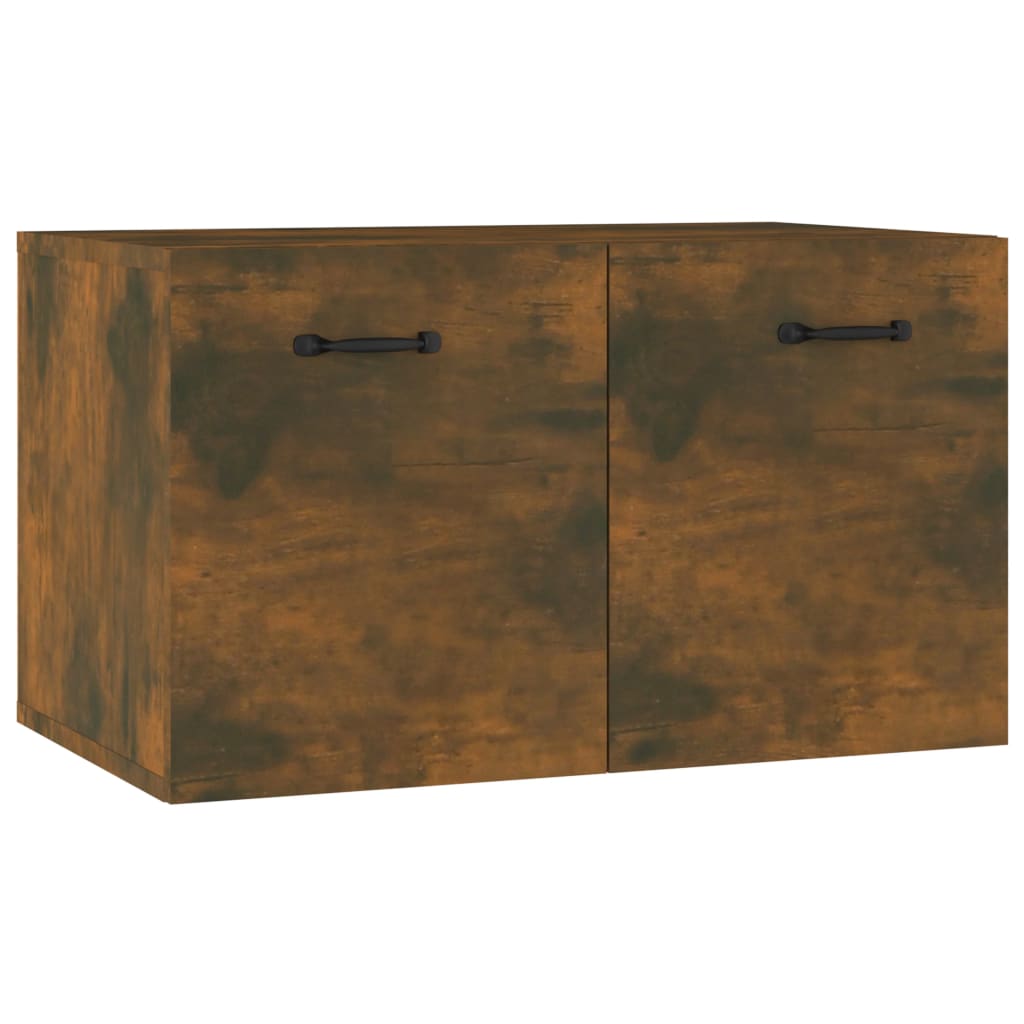 Armoire murale Chêne fumé 60x36,5x35 cm Bois d'ingénierie - XIOS