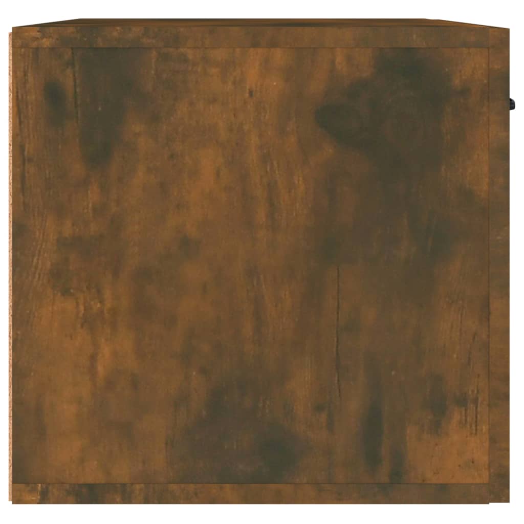 Armoire murale Chêne fumé 60x36,5x35 cm Bois d'ingénierie - XIOS