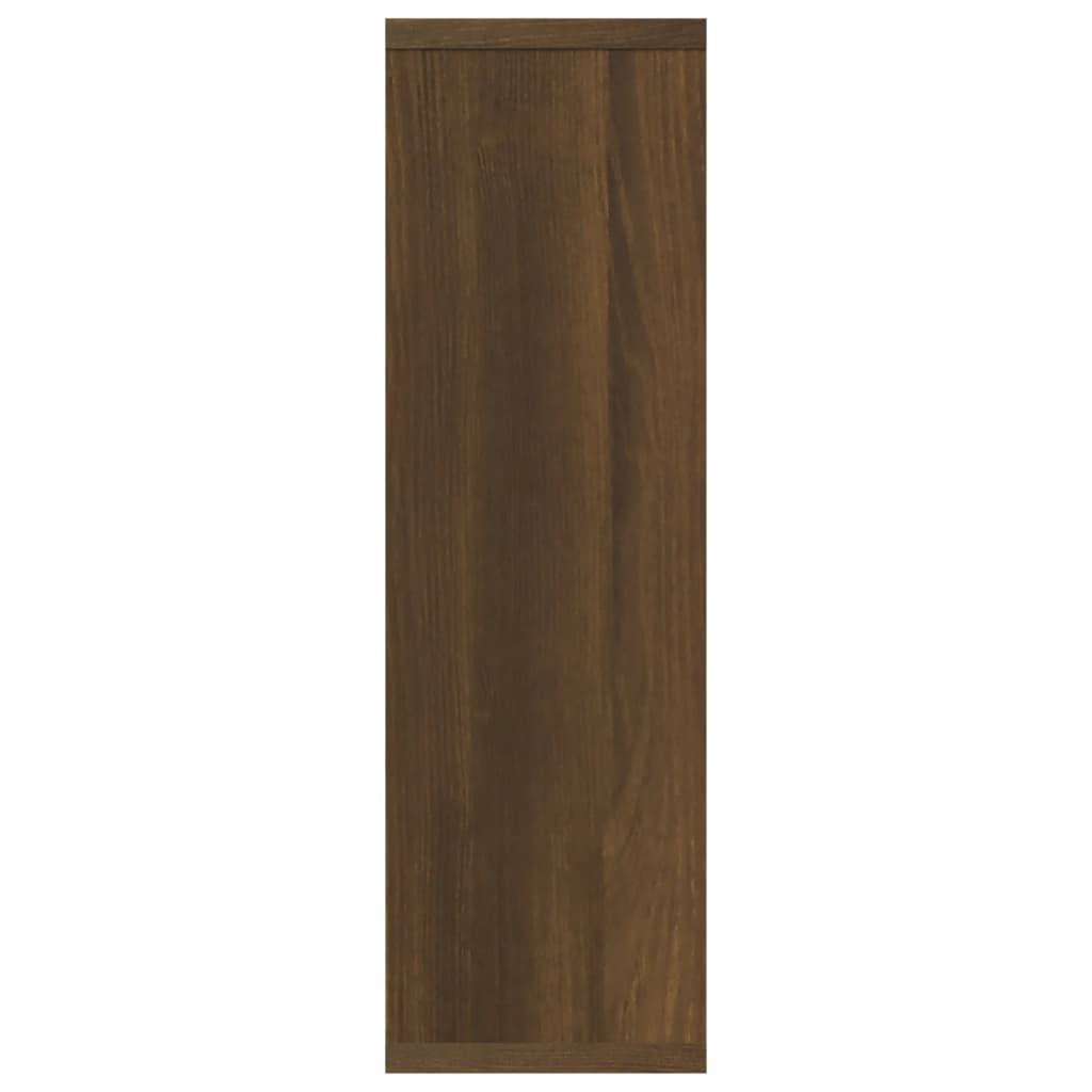 Étagère murale Chêne marron 85x16x52,5 cm Bois d'ingénierie - XIOS